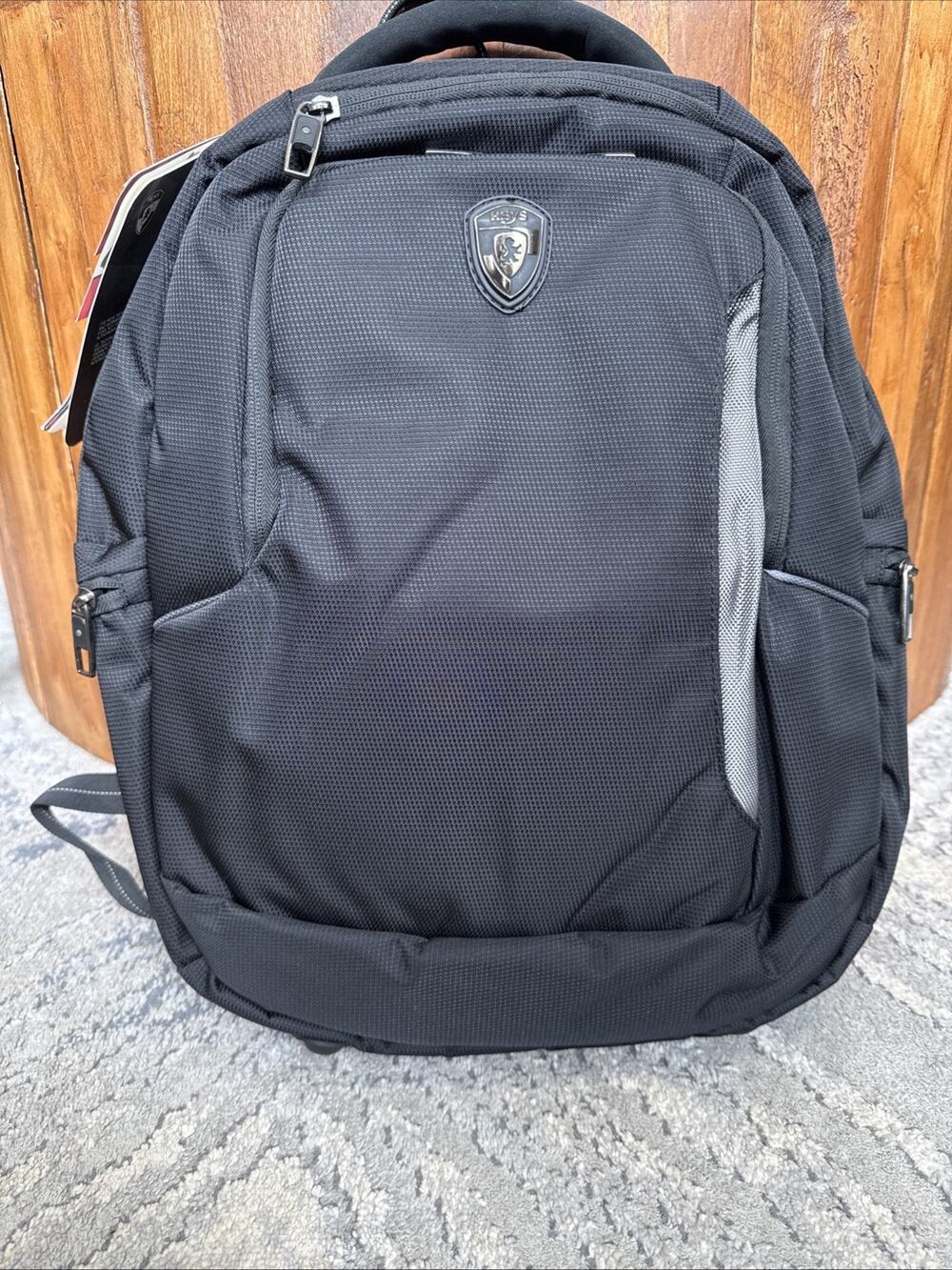 Heys Tech Pac 04 Computer Backpack Black F - Picture 1 of 16